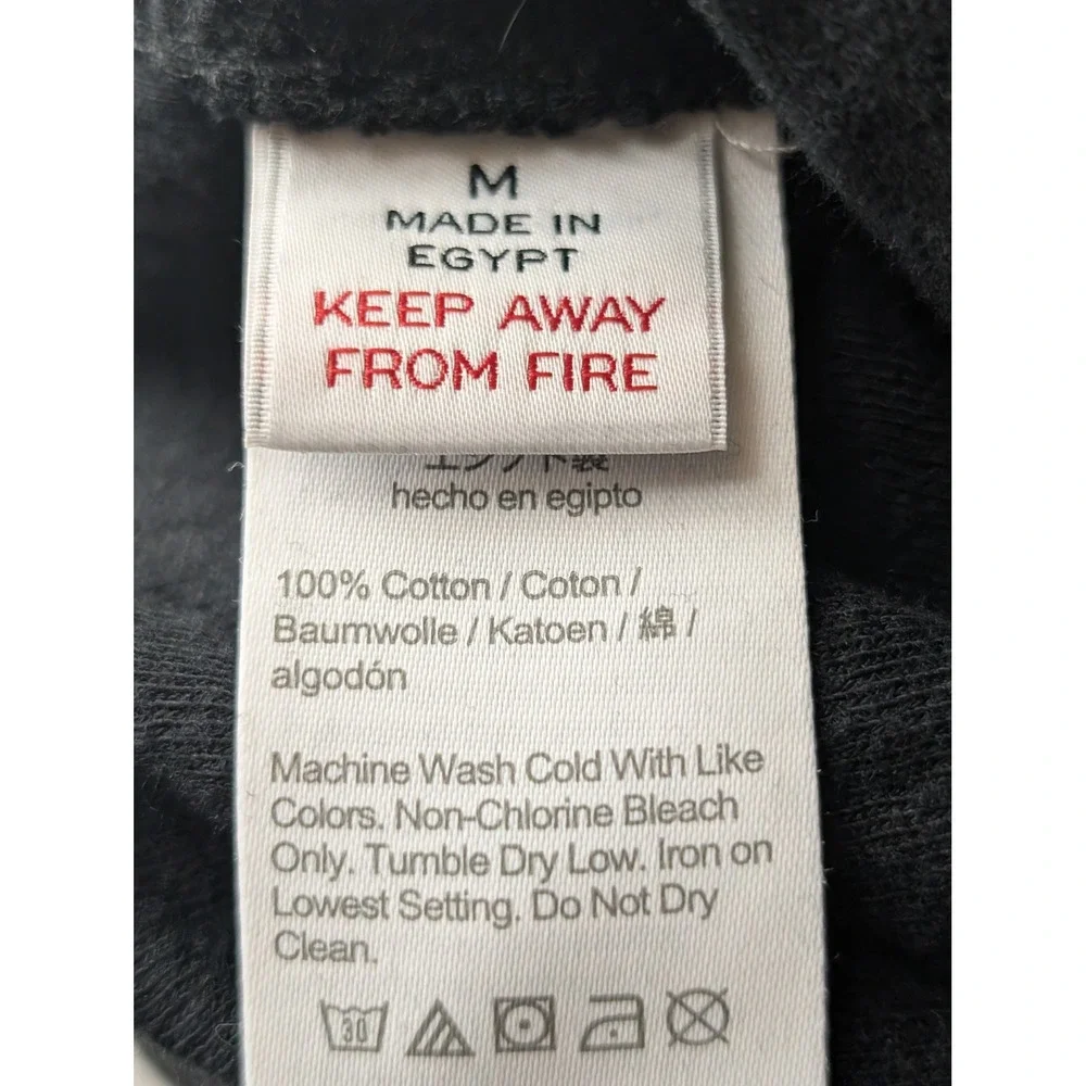Vintage J Crew Mens Knit‎ Goods Tapered Joggers Size M Gray Pockets Gym Workout